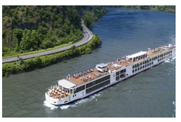 Picture of a Viking river cruise. 